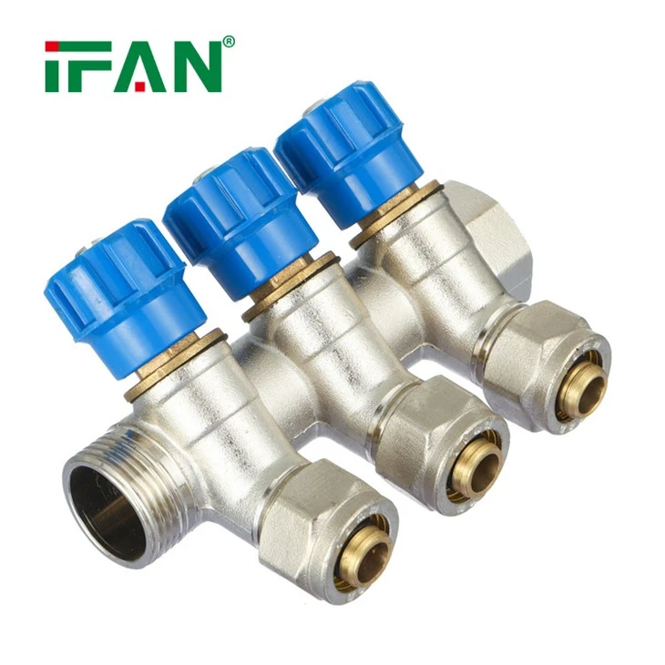 Ifan 3 cara manifold tembaga